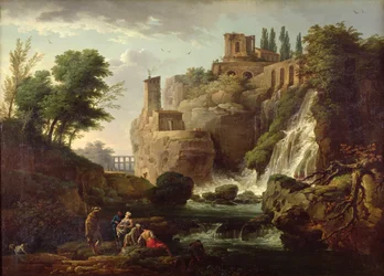 De watervallen van Tivoli